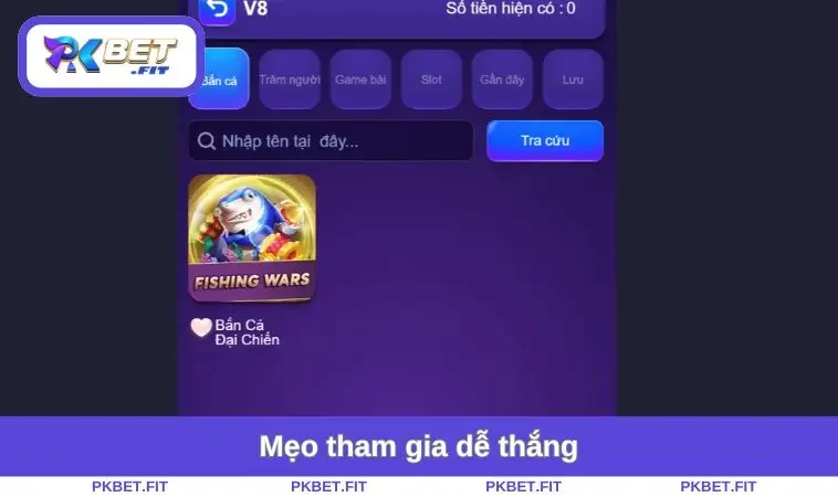 Bắn Cá PKBET 3 Mẹo tham gia dễ thắng